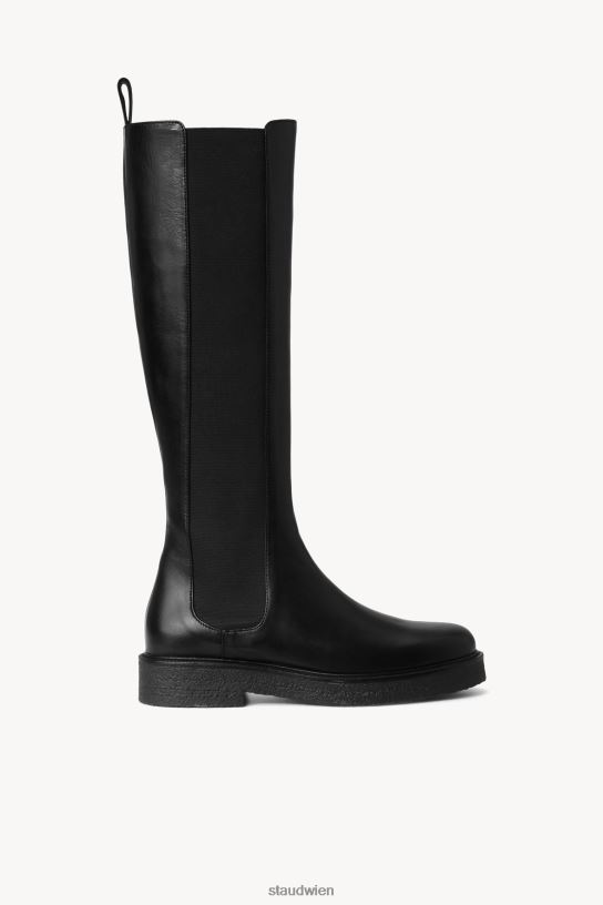 Frauen Palamino hoher Stiefel Schwarz 466Z999 STAUD Schuhe