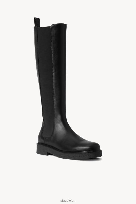 Frauen Palamino hoher Stiefel Schwarz 466Z999 STAUD Schuhe