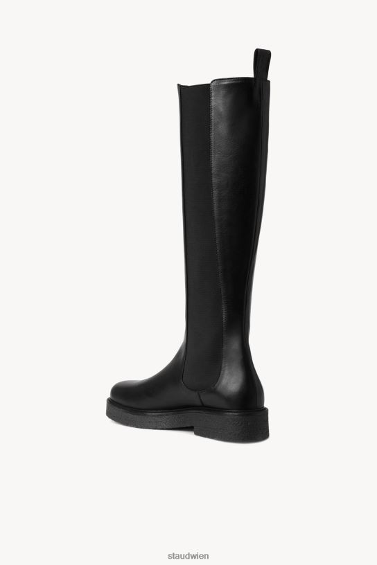 Frauen Palamino hoher Stiefel Schwarz 466Z999 STAUD Schuhe