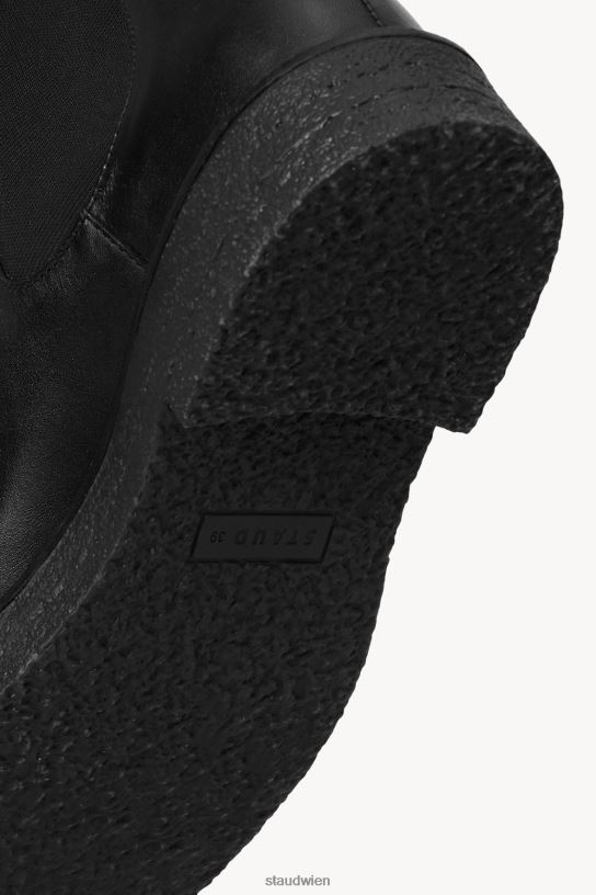 Frauen Palamino hoher Stiefel Schwarz 466Z999 STAUD Schuhe
