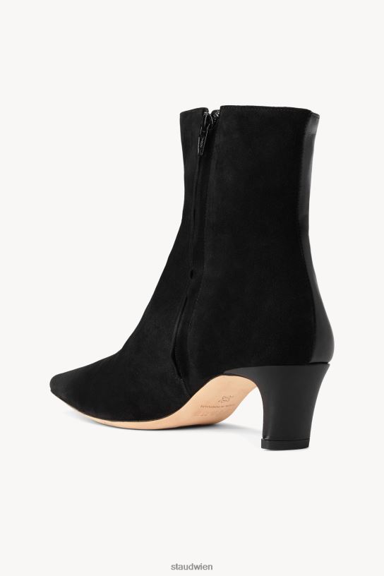 Frauen Wally Split-Stiefelette Schwarz 466Z995 STAUD Schuhe