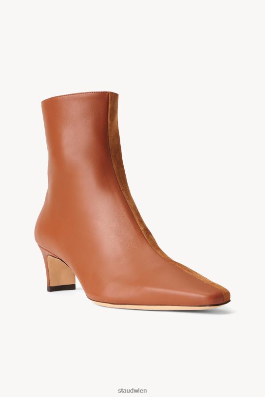 Frauen Wally Split-Stiefelette bräunen 466Z1003 STAUD Schuhe