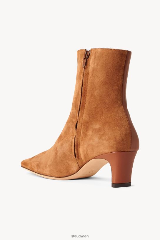Frauen Wally Split-Stiefelette bräunen 466Z1003 STAUD Schuhe