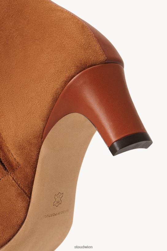 Frauen Wally Split-Stiefelette bräunen 466Z1003 STAUD Schuhe