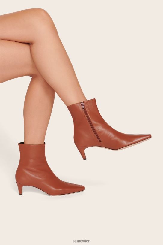 Frauen Wally-Stiefelette bräunen 466Z981 STAUD Schuhe