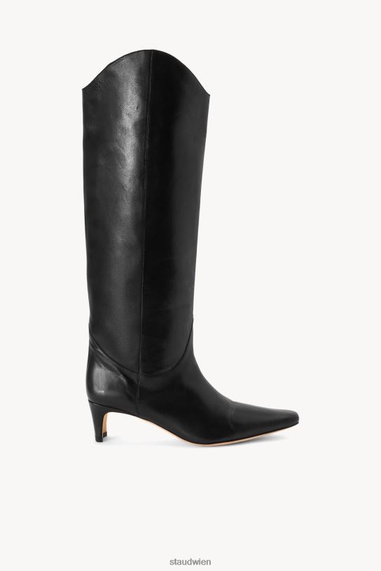 Frauen Western-Wally-Stiefel Schwarz 466Z977 STAUD Schuhe