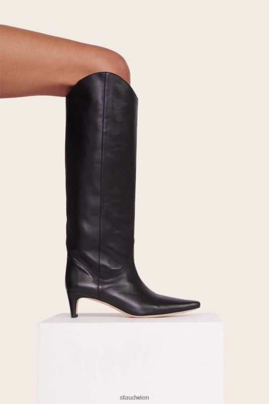 Frauen Western-Wally-Stiefel Schwarz 466Z977 STAUD Schuhe