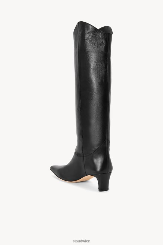 Frauen Western-Wally-Stiefel Schwarz 466Z977 STAUD Schuhe