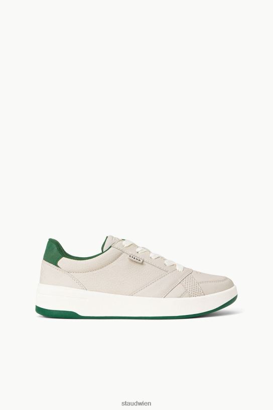 Frauen der Court-Sneaker cremegrün 466Z862 STAUD + KEDS Schuhe