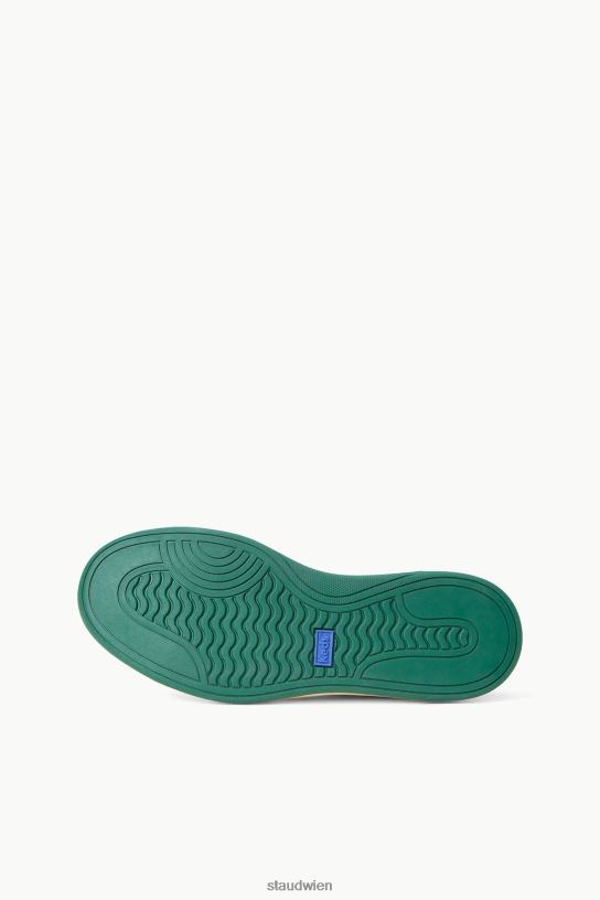 Frauen der Court-Sneaker cremegrün 466Z862 STAUD + KEDS Schuhe