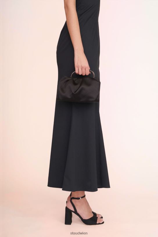 Frauen Cory-Tasche aus Satin Schwarz 466Z839 STAUD Zubehör