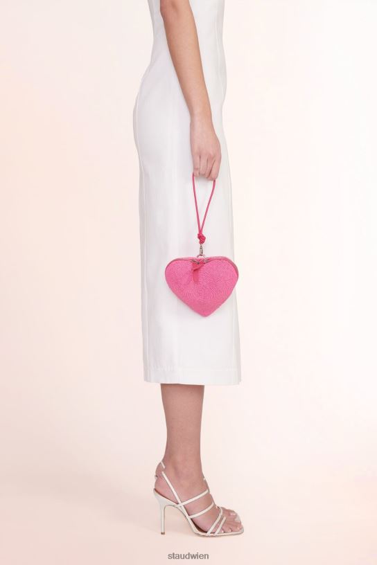 Frauen Perlenherz-Clutch Blüte 466Z837 STAUD Zubehör