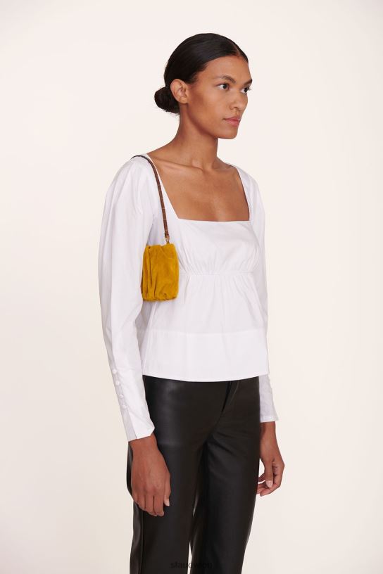 Frauen Sitzsack ockerfarbenes Wildleder 466Z840 STAUD Zubehör