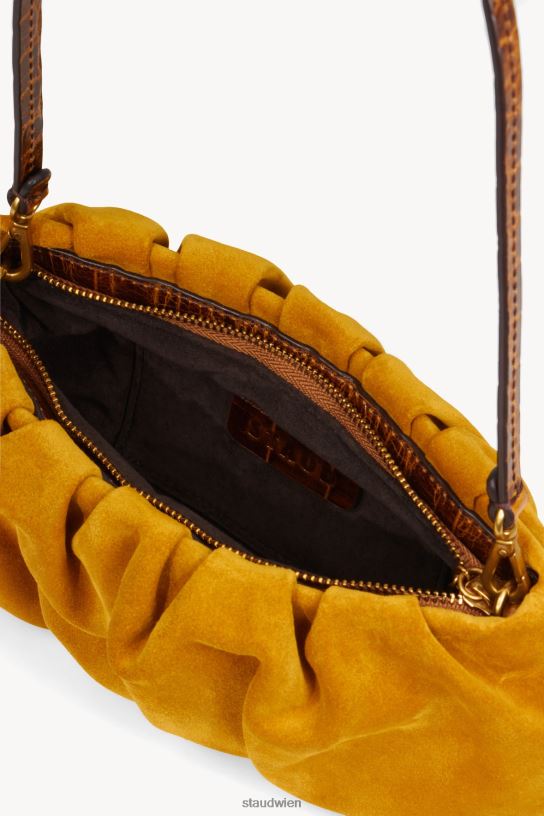 Frauen Sitzsack ockerfarbenes Wildleder 466Z840 STAUD Zubehör