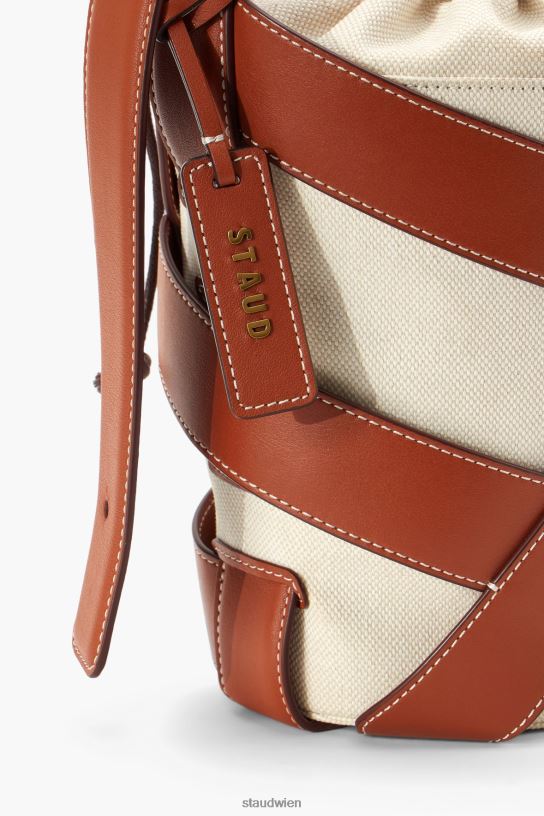 Frauen Bienenstock-Eimertasche Cremebraun 466Z792 STAUD Zubehör