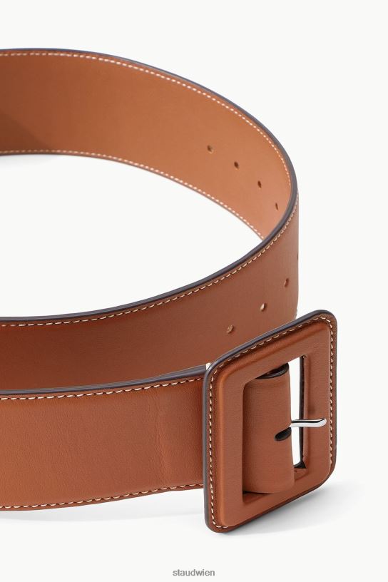Frauen breiter Taillengürtel bräunen 466Z855 STAUD Zubehör