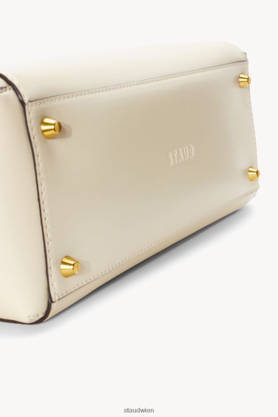 Frauen Maßgeschneiderte Shirley-Ledertasche Creme 466Z1016 STAUD Zubehör