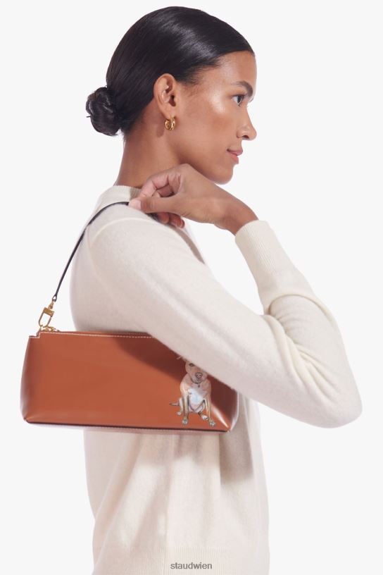Frauen individuelle Kaia-Tasche bräunen 466Z1008 STAUD Zubehör
