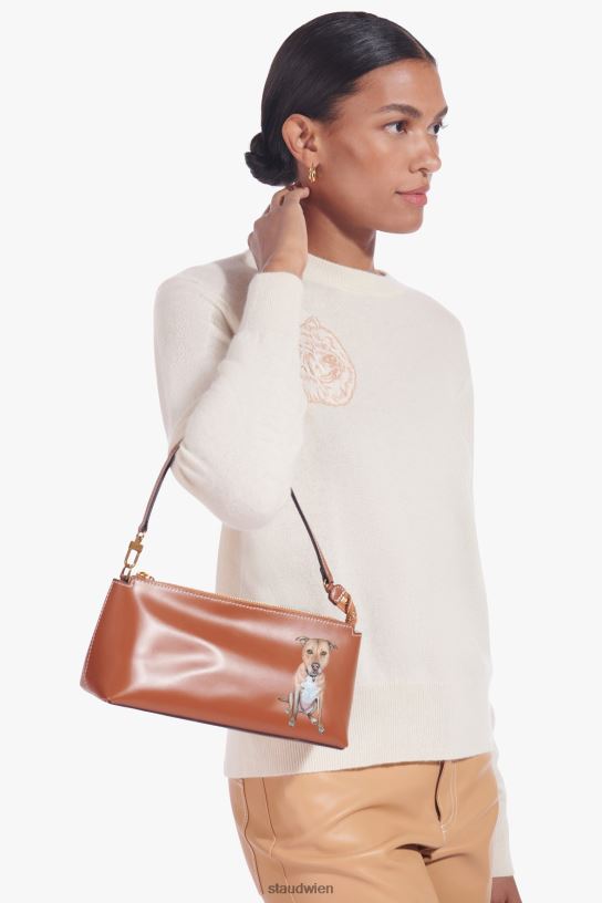 Frauen individuelle Kaia-Tasche bräunen 466Z1008 STAUD Zubehör