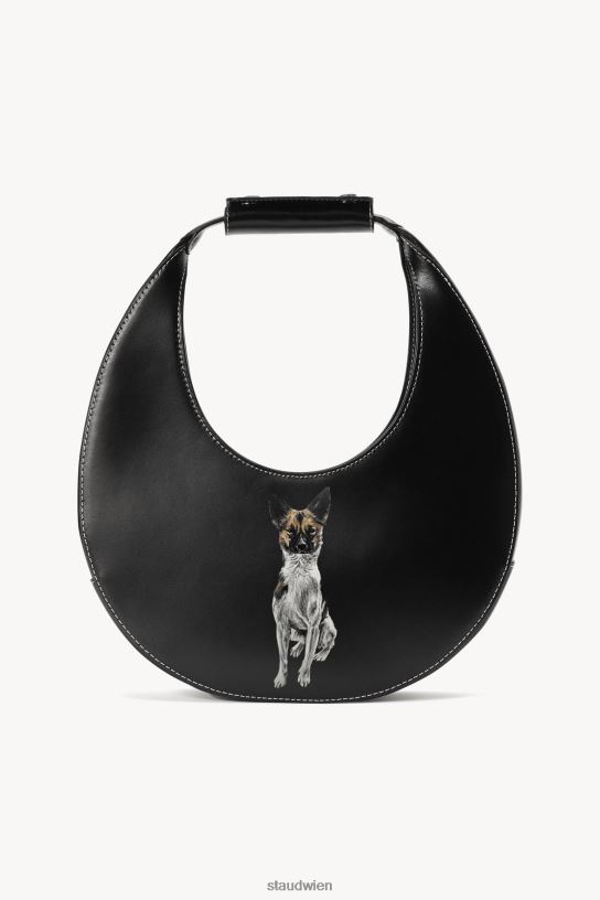 Frauen individuelle Mondtasche Schwarz 466Z1018 STAUD Zubehör