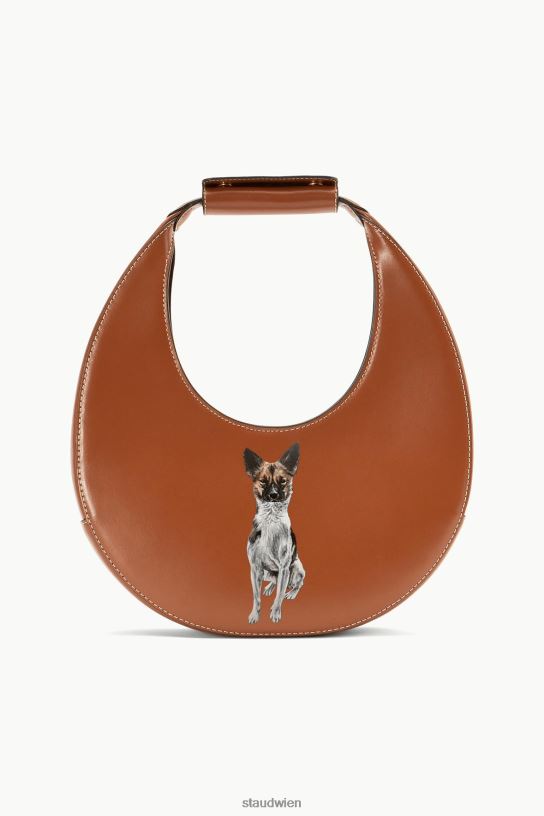 Frauen individuelle Mondtasche bräunen 466Z1019 STAUD Zubehör