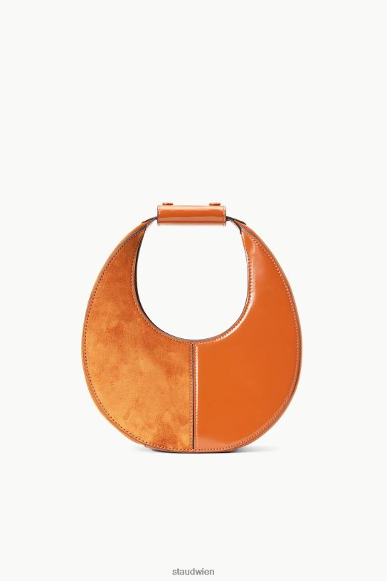 Frauen Mini-Mond-Split-Tasche Tabak 466Z815 STAUD Zubehör