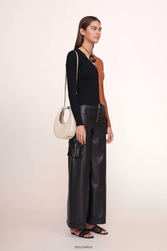 Frauen Mini-Mondtasche Creme 466Z812 STAUD Zubehör