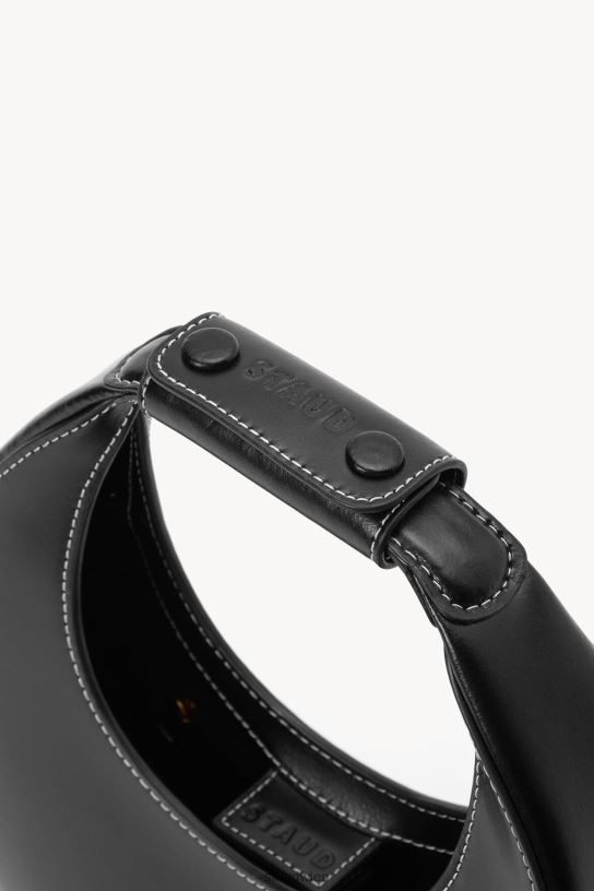 Frauen Mini-Mondtasche Schwarz 466Z810 STAUD Zubehör