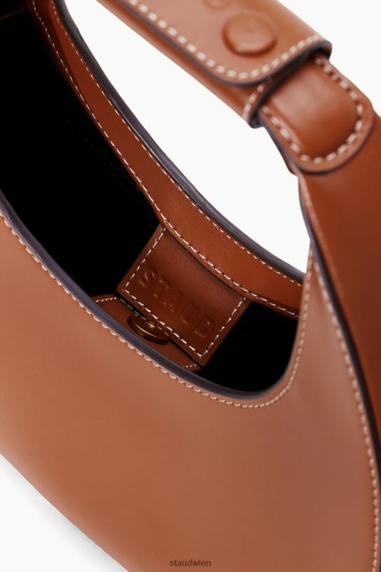 Frauen Mini-Mondtasche bräunen 466Z813 STAUD Zubehör