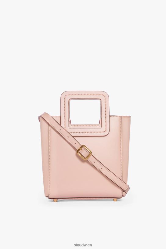 Frauen Mini-Shirley-Ledertasche erröten 466Z822 STAUD Zubehör