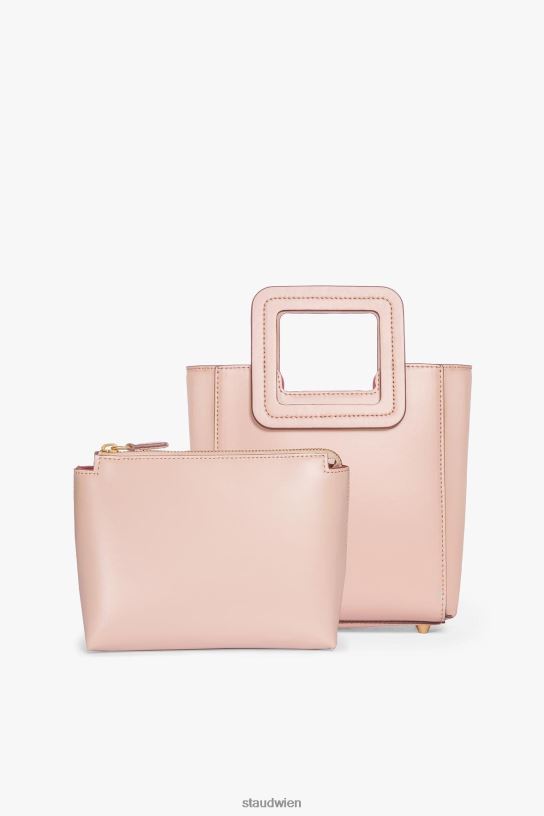 Frauen Mini-Shirley-Ledertasche erröten 466Z822 STAUD Zubehör