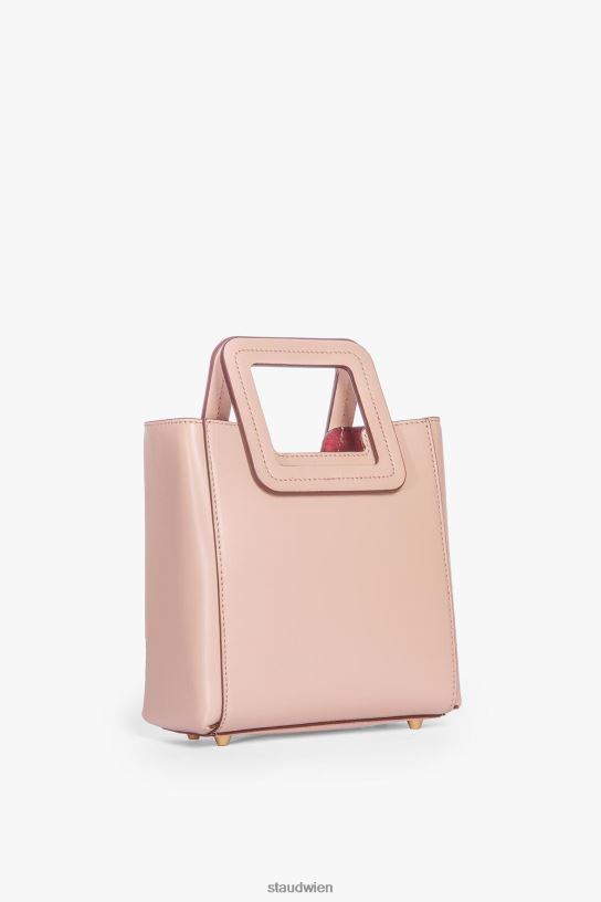 Frauen Mini-Shirley-Ledertasche erröten 466Z822 STAUD Zubehör