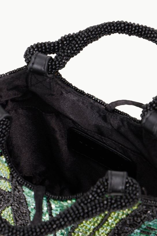 Frauen Zoe Perlentasche grüne Palme 466Z842 STAUD Zubehör