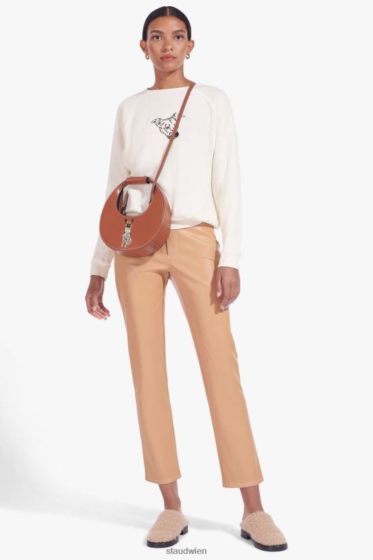 Frauen individuelle Mini-Mondtasche bräunen 466Z1021 STAUD Zubehör