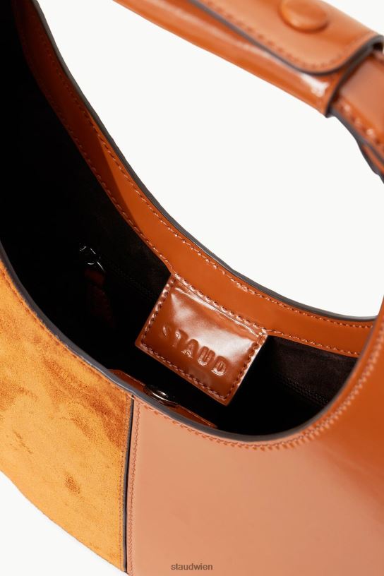 Frauen Mond-Split-Tasche Tabak 466Z753 STAUD Zubehör