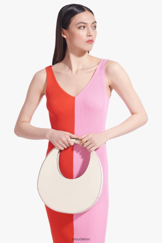 Frauen Mondtasche Creme 466Z756 STAUD Zubehör