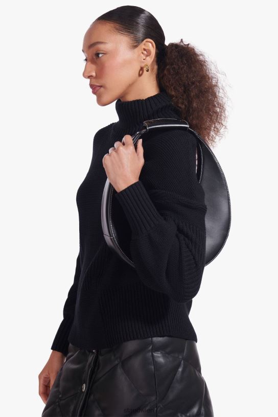 Frauen Mondtasche Schwarz 466Z754 STAUD Zubehör
