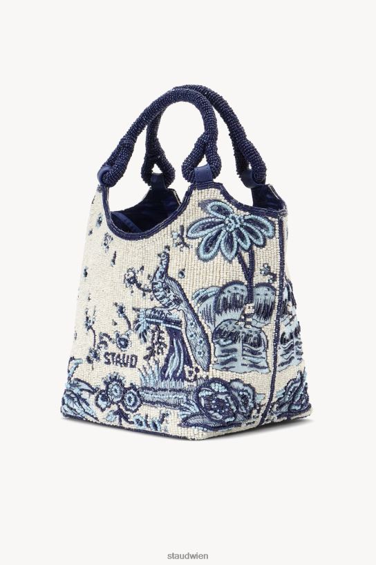Frauen Perlen-Cote-Tasche toile de pup 466Z781 STAUD Zubehör