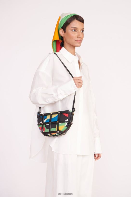 Frauen Sebastian Tasche schwarz natur 466Z737 STAUD Kleidung