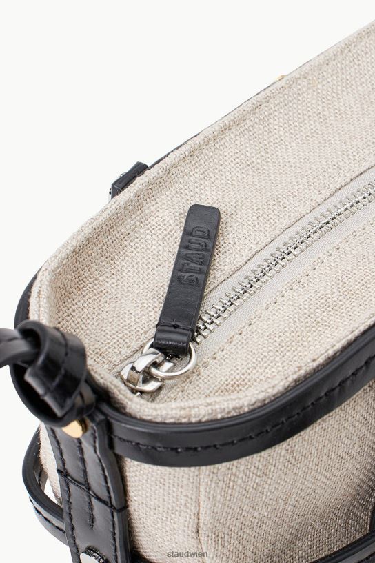 Frauen Sebastian Tasche schwarz natur 466Z737 STAUD Kleidung