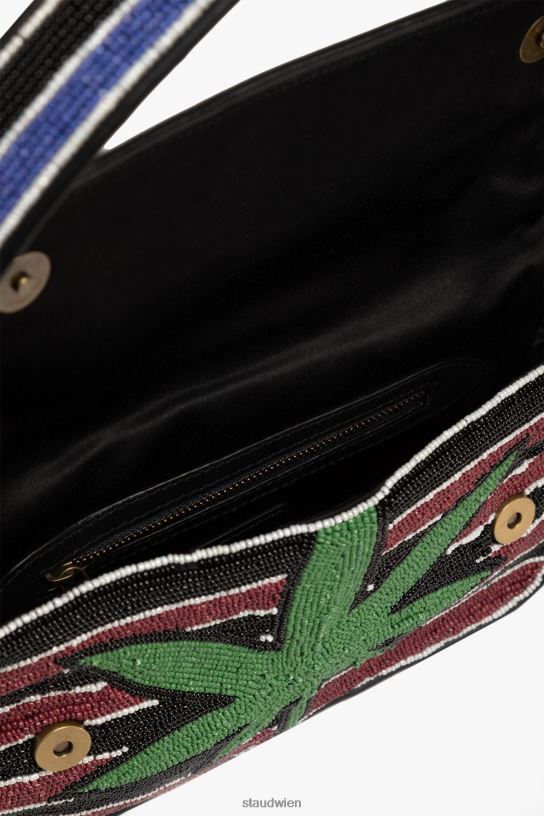 Frauen Tommy-Perlentasche Blattstreifen 466Z730 STAUD Kleidung