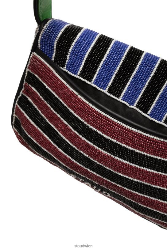 Frauen Tommy-Perlentasche Blattstreifen 466Z730 STAUD Kleidung