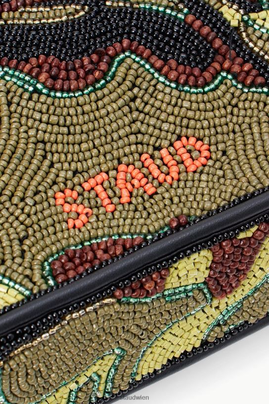 Frauen Tommy-Perlentasche tropische Tarnung 466Z729 STAUD Kleidung