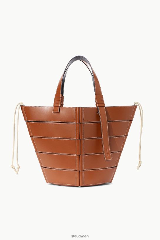 Frauen Diamant-Tasche Bräunungscreme 466Z701 STAUD Kleidung