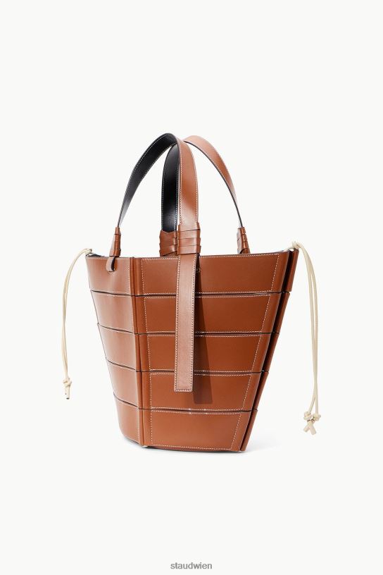 Frauen Diamant-Tasche Bräunungscreme 466Z701 STAUD Kleidung