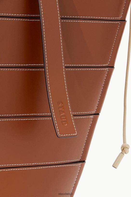 Frauen Diamant-Tasche Bräunungscreme 466Z701 STAUD Kleidung