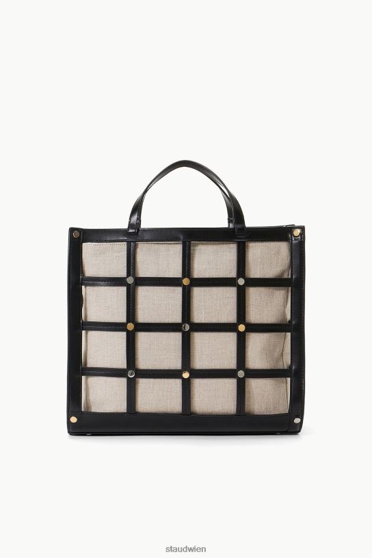 Frauen Emma-Tasche schwarz natur 466Z638 STAUD Kleidung