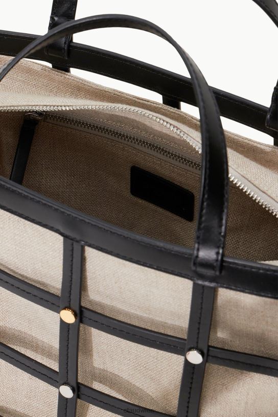 Frauen Emma-Tasche schwarz natur 466Z638 STAUD Kleidung