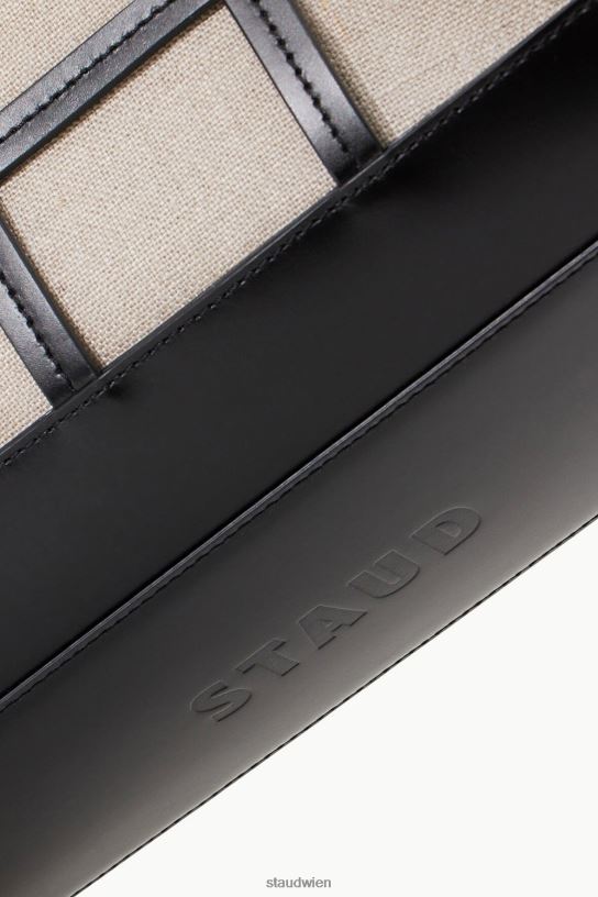 Frauen Emma-Tasche schwarz natur 466Z638 STAUD Kleidung