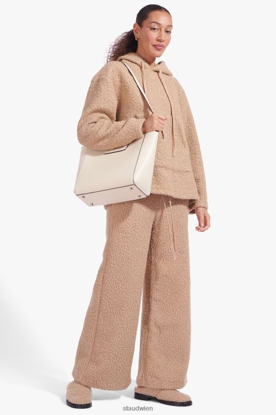 Frauen Shirley-Ledertasche Creme 466Z831 STAUD Zubehör